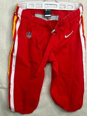 Nike NFL Kansas City Chiefs Team Issued Football Pants Mens Size 40 Red 2018 #7